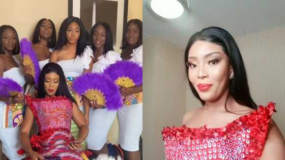 Beautiful wedding videos drop as Hot Fork actress Baby Blanche marries in the US