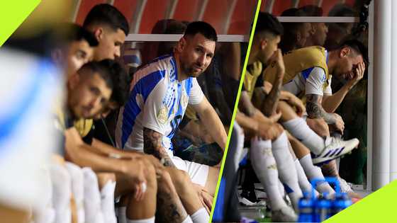 Lionel Messi breaks down in uncontrollable tears after Copa America final injury