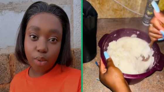Woman lets future husband know she cooks pap in the microwave, video sparks debate online