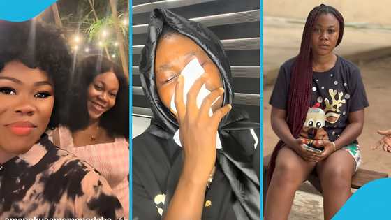 Grief hits popular content creator Ama Pokuaa Memeneda Ba as her co-star Lucky passes away