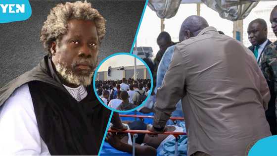 Asomdwee Ntonton Som leader Somafo Yawoh consoles El-Wak stampede victims, commends John Mahama