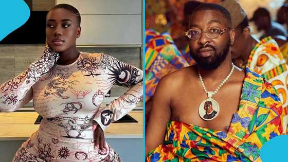 Ova Wise reacts to Hajia Bintu's baby daddy rumours, shares cryptic message