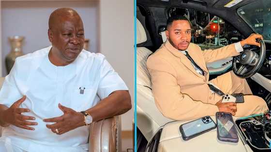 2025 Budget: Controversial US-based social commentator Twene Jonas praises Mahama, blasts NPP leaders