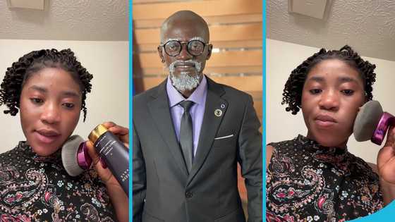 Lil Win's wife Maame Serwaa flaunts her thick American accent in a makeup tutorial video