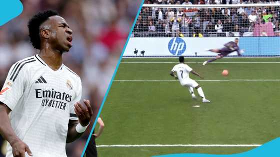 Real Madrid fans react angrily after Vinicius' missed penalty vs Valencia
