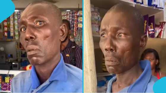 Ghanaian man in '4 more to do more' shirt caught stealing 5KG rice: "He do yawa"