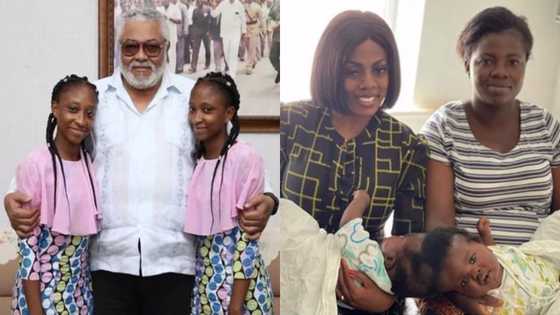 1st conjoined twins separated in Ghana message Nana Aba after she raised funds for Bansah twins