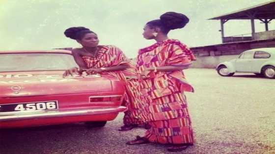 African old school dressing style for ladies