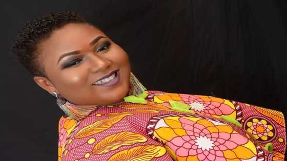 VIDEO: Actress 'forces' Kofi Adoma to feel her 'oranges' during interview