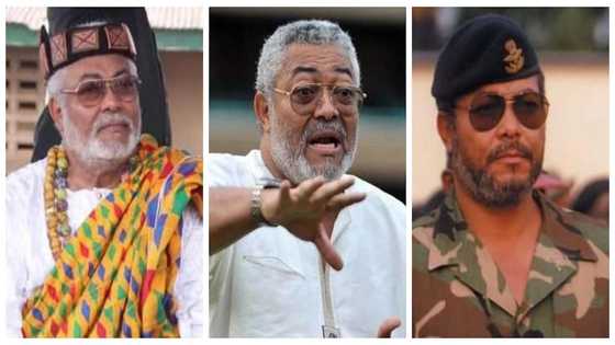 Video of Rawlings's last ride through Accra before his burial pops up