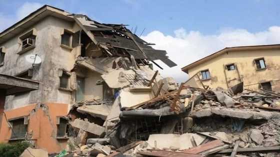 Family Escapes Death Following Collapse Of Church Building At Awoshie