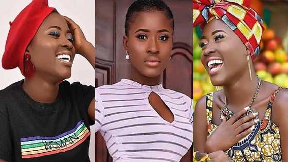 Fella Makafui stuns fans with new look in new photo; Serwaa Amihere all over her