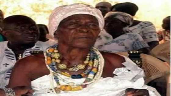 Meet the longest-serving queen mother of Akyem Abuakwa State (Photo)