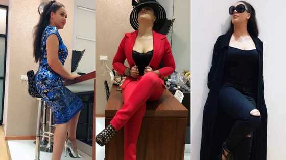 Actress Nadia Buari flaunts too much beauty; gives fashion goals in spectacular photos