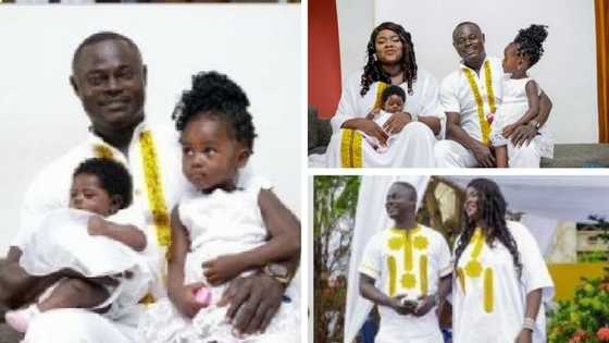 Meet the "new" biological children and partner of Nii Odartey Lamptey