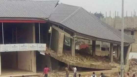 Disaster! A church building has collapsed in Accra, affecting over 20 people