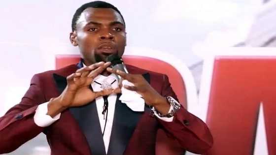 Rev. Obofour returns with American accent after spending few days in the US