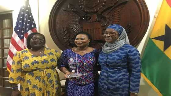 Charlotte Osei gets honored with top award by US gov't amidst her troubles in Ghana