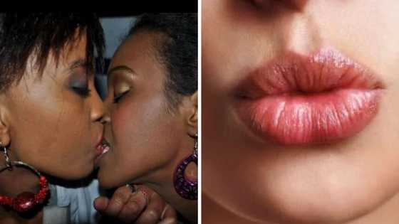 Heterosexual women kiss lesbians to explore their sexuality