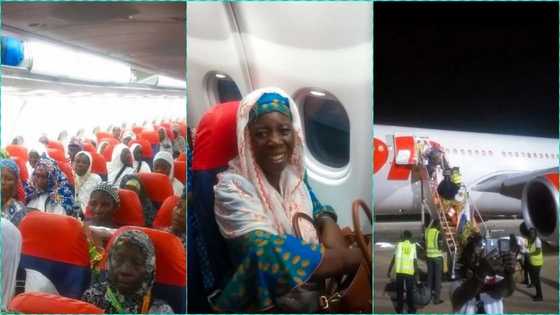 Onwards to Mecca: First batch of Hajj pilgrims airlifted from Tamale (Photos)