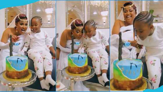 McBrown turns 46 today, she celebrates with her daughter Baby Maxin