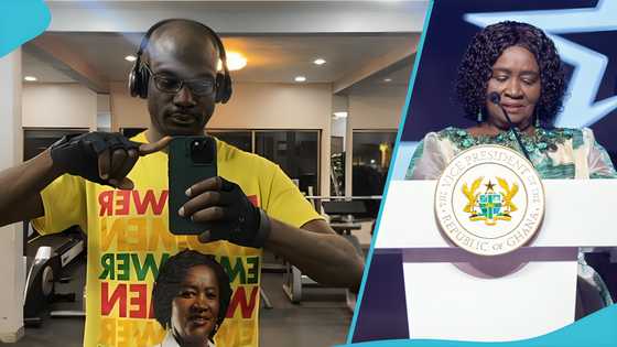 Prof. Naana Jane Opoku-Agyemang’s son steps into the spotlight as new photos emerge