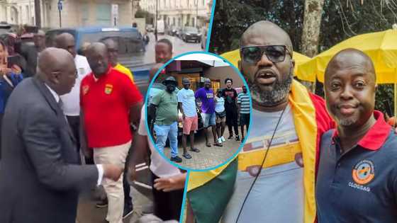 Accra to London road trip: Ghanaians gush over team after their meeting with Ghana's High Commissioner to UK
