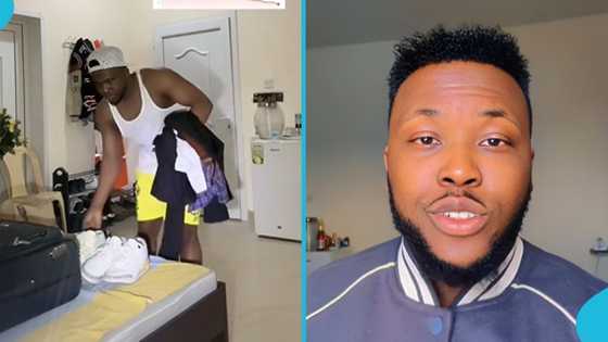 Ghanaian worker in Qatar packs his bags to return home as falling cedi wipes out earnings