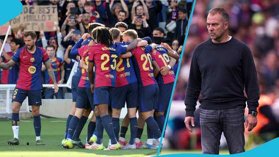 Barcelona star furious after being snubbed by Hansi Flick vs Celta Vigo