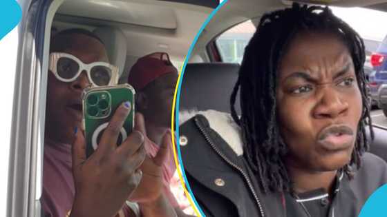 Naana Donkor confronts Nana Tornado in a video, questions him and denies him an invite to her home