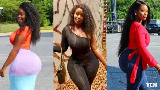 Queen of Curves: 11 powerful photos of Ghanaian social media influencer Ivy