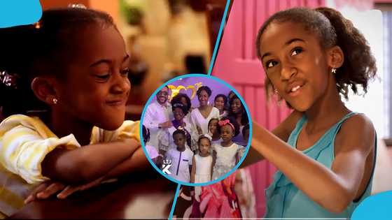 Majid Michel's daughter from Gino advert grows big & tall as she makes rare public appearance with her dad