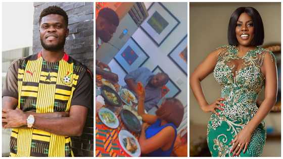 Thomas Partey says he would grant an interview to Nana Aba Anamoah if Ghana wins the World Cup in Qatar; Fans urge her to fast