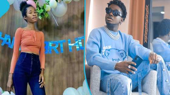 Mary claims Kuami Eugene organised a fake birthday shoot for her