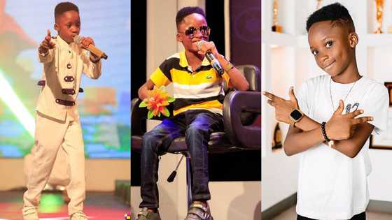 My father rejected me when my mother got pregnant - Akwadaa Nyame stirs emotions with thanksgiving speech in video