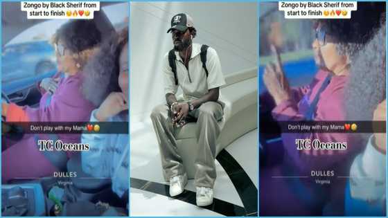 Ghanaian mother in US sings Black Sherif’s Konongo Zongo from start to finish