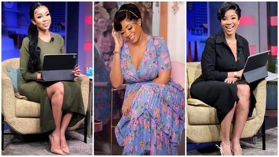 Serwaa Amihere projects Ghanaian culture; shows off beauty in Kente in photo