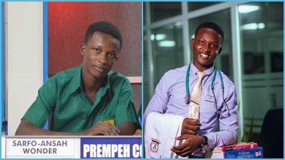 Wonder Sarfo-Ansah: 2017 Prempeh College NSMQ winner becomes medical doctor, drops photo