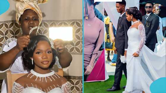 Ghanaian lady rejoices as she gets married at 18, inspires singles as she celebrates husband, video