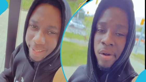 Ghanaian man who moved to Canada boasts as he receives his first pay: "I earn over Gh¢10,000 a week"