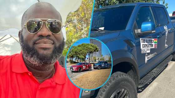 Accra to London road trip: Meet Ebenezer Kwadwo Saka Addo-Mensah, the luxurious Ford Raptor driver