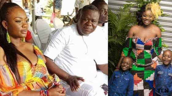 “Beautiful kids” - Fans say as Akua GMB’s first son with Kwaku Oteng looks tall and handsome in latest video