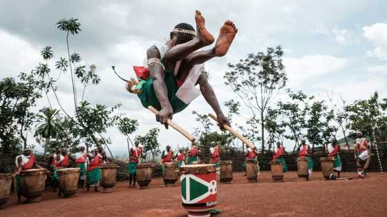 Burundi drummers forced to dance to official beat