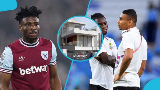 Kudus and Black Stars teammate reportedly build stunning mansion in Nanakrom (Video)