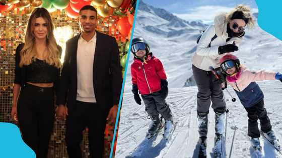 Alexander Djiku Sends Wife and Children Skiing at Expensive Resort as Birthday Present