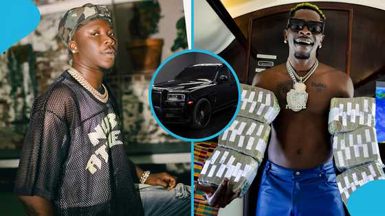 Stonebwoy comments on Shatta Wale's Rolls Royce purchase, calls him a settings man