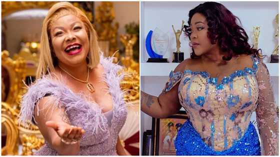 Agradaa exposes Mona Gucci for begging her for GHC18k, drops audio chats online after presenter criticised her