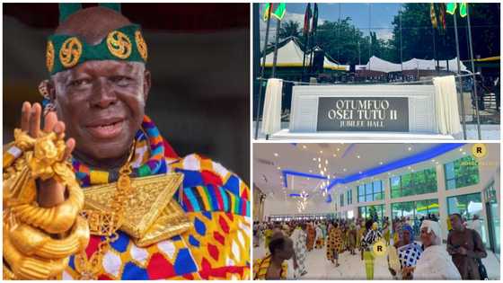 Asantehene builds 2000-seat conference hall at Manhyia to mark 25 years, video drops