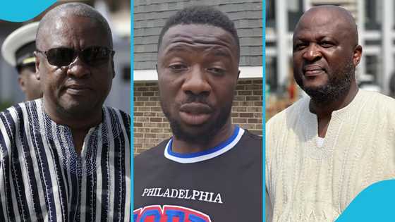 Kwaku Manu hails John Mahama and Ibrahim Mahama: "I want to see their parents and thank them"