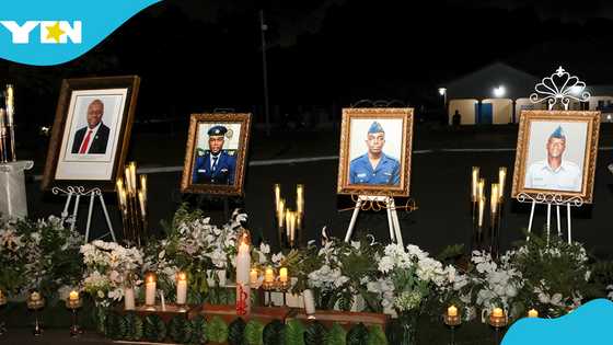 “The remains were so heated”: Ghana army explains why helicopter crash victims were carried in cocoa sacks